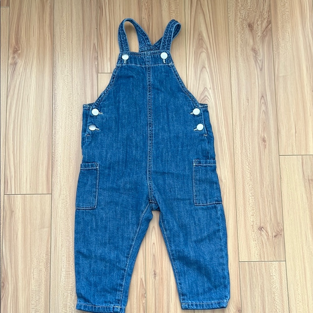 B1G1 🌟 Blue Denim Overalls with Adjustable Straps